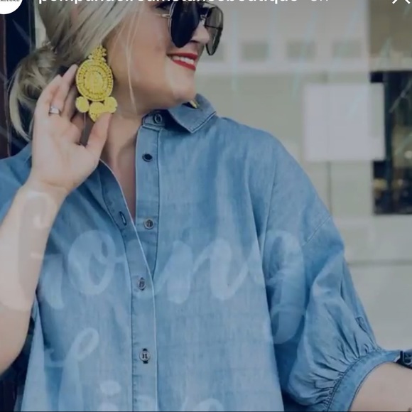 Carmen Turquoise Bead Drop Earrings - Picture 2 of 5